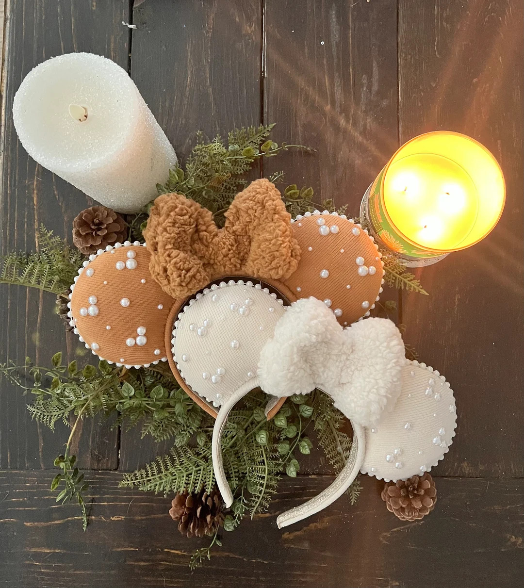 Cozy Vibes Minnie Ears - Etsy | Etsy (US)