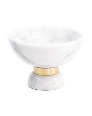 8in Marble Pedestal Bowl | Home | T.J.Maxx | TJ Maxx