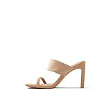 ALDO womens Meatha Heeled Sandal, Beige, 7 US | Amazon (US)