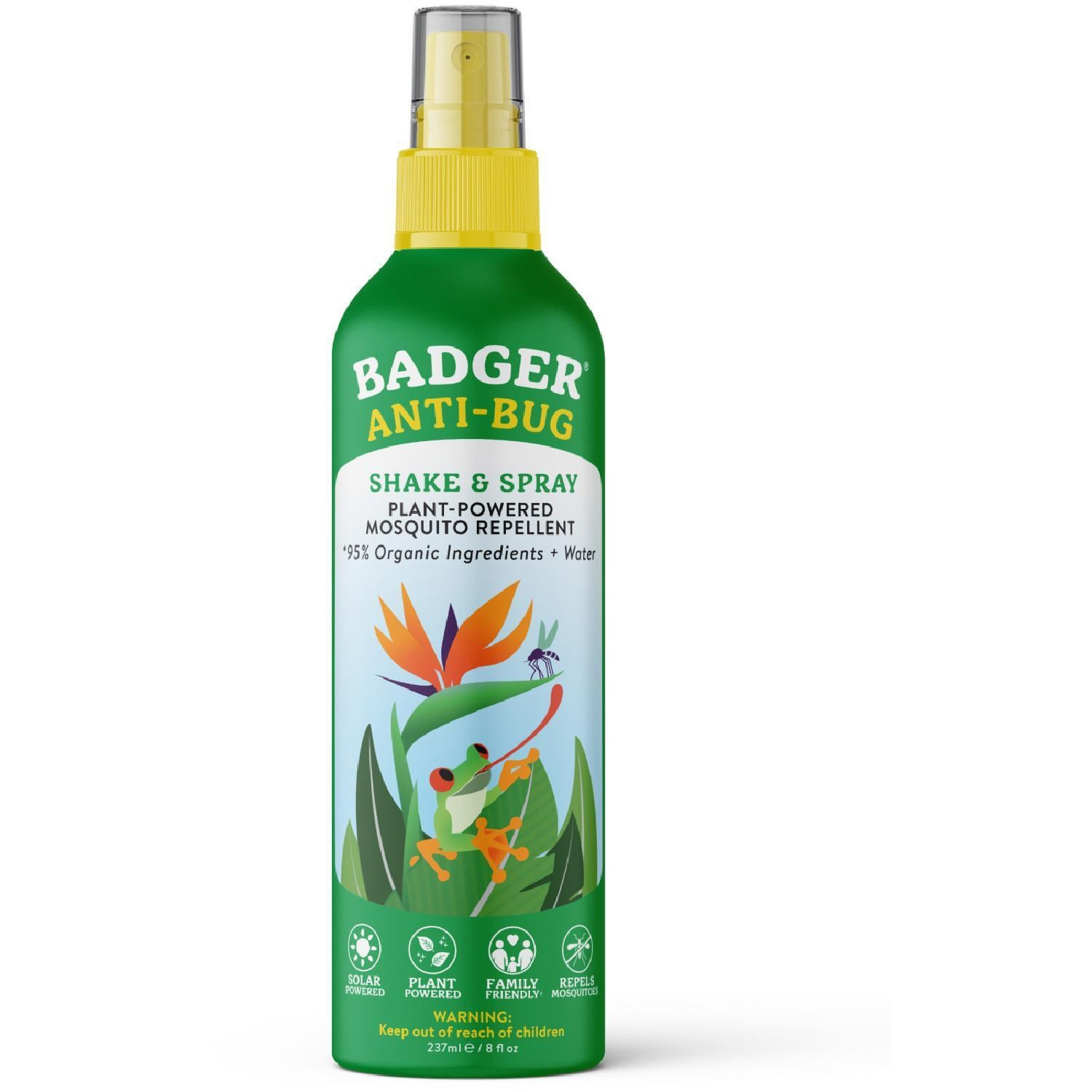 Badger Anti-Bug Shake & Spray - Family Size  8 Fl Oz | REI