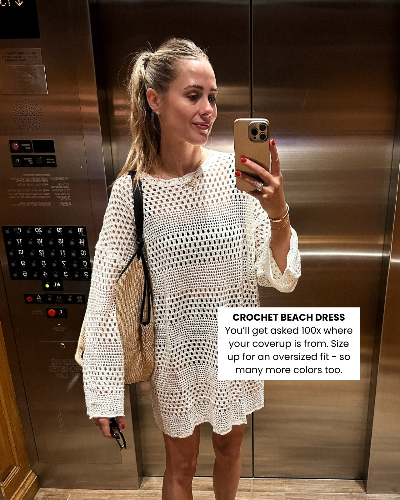 Size up in the dress for a relaxed fit 

#LTKOver40 #LTKSwim