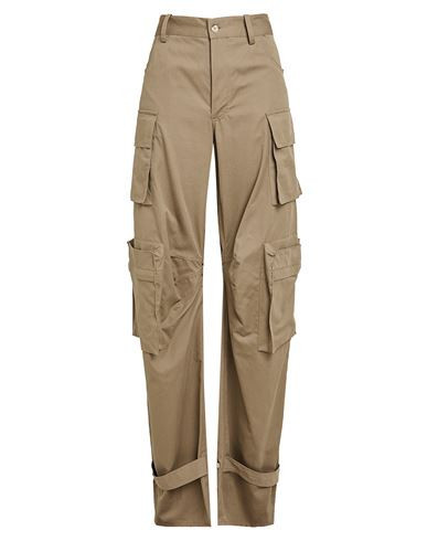 Super Blond Woman Pants Khaki Size 6 Cotton | YOOX (US)