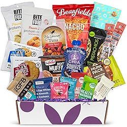 High Protein Fitness Healthy Snack Box: Premium Mix of Healthy Gourmet Protein Snacks On The Go M... | Amazon (US)