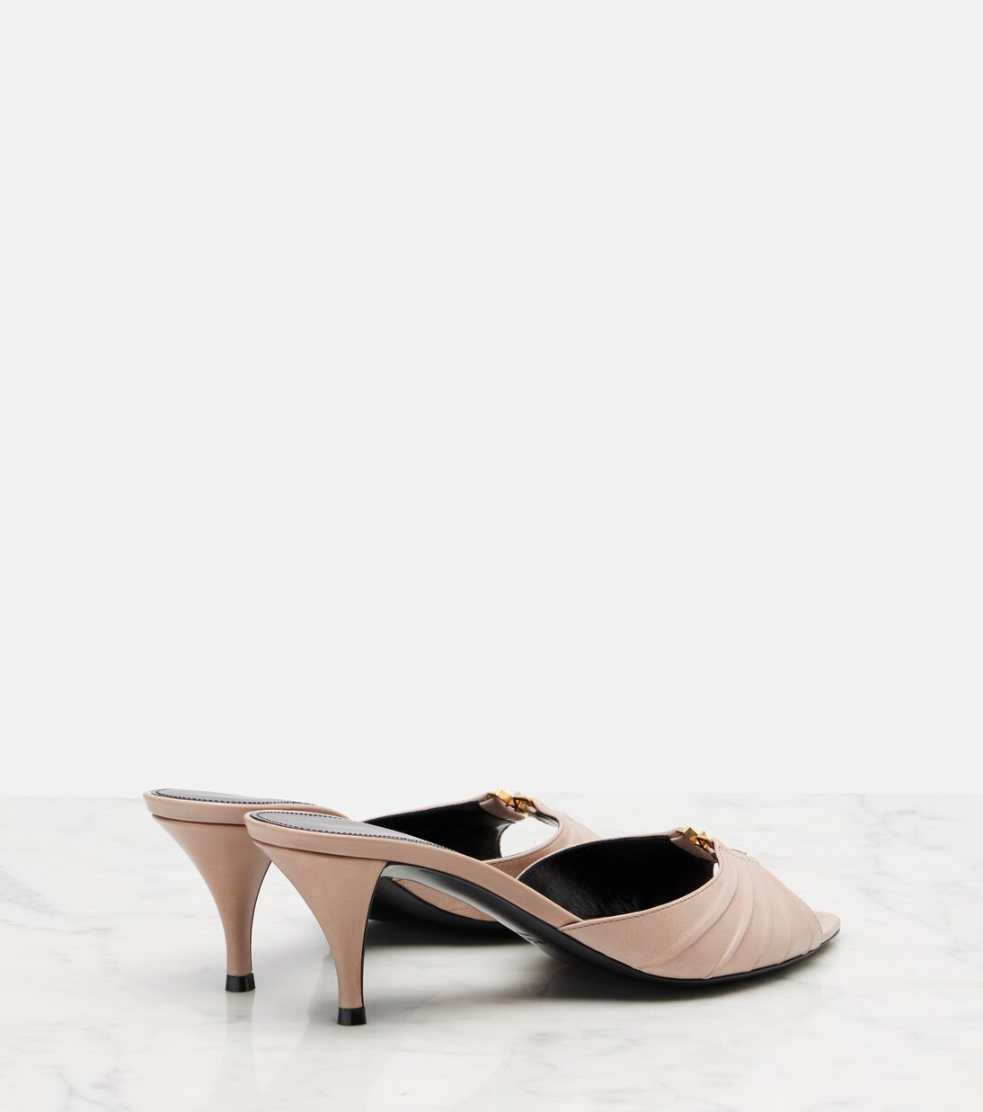 Babylone 60 leather mules | Mytheresa (INTL)