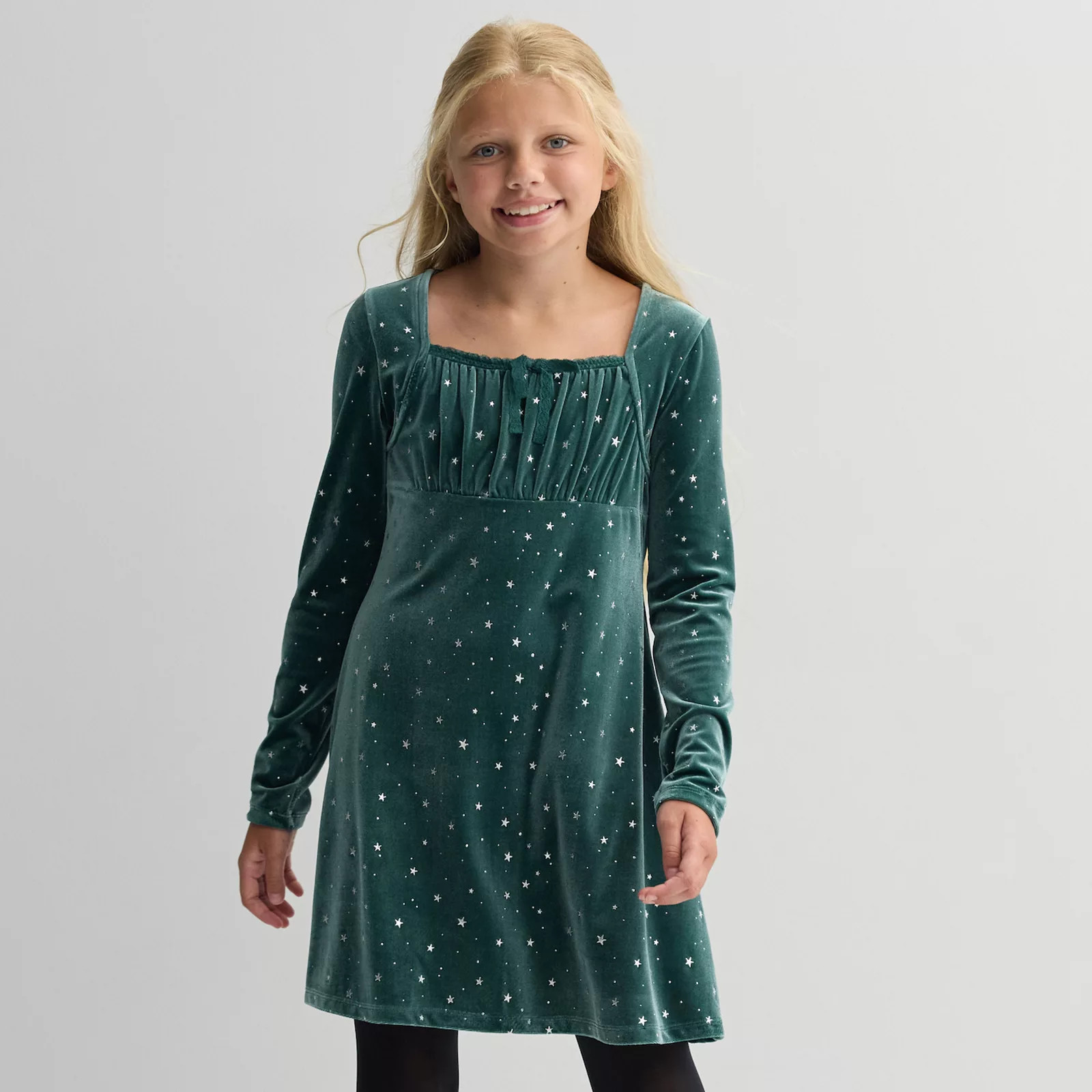 Girls 6-20 SO® Embellished Velvet Dress in Regular & Plus Size | Kohl's