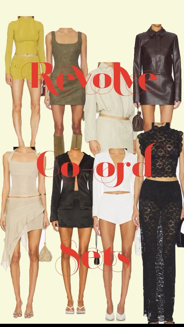 Back in stock but won’t last long!! @Revolve has their anniversary sale going on for one day only! Use code FWRD20 for 20% off everything! But only for one day. Same ends March 12th at 11:59pm PT. 

Get ready for spring in co-ord sets from @Revolve . A matching set makes you look stylish and put together with very little effort. My favorites are the chocolate brown faux leather set, the black lace maxi skirt set and that chartreuse short set - just stunning pieces with endless style ✨



#LTKSpringSale #LTKSaleAlert #LTKootd