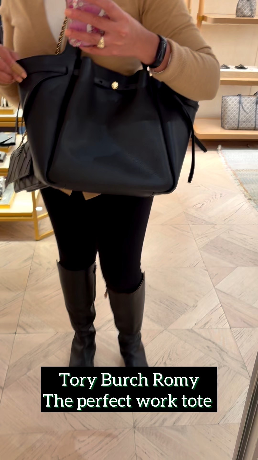 Fall in love with the beautiful Tory Burch Romy tote that is so popular and for good reason. This work tote makes an amazing gift and it’s perfect for work!

#LTKHoliday #LTKGiftGuide #LTKWorkwear