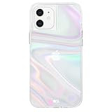 Case-Mate - SOAP Bubble - Case for iPhone 12 Mini (5G) - 10 ft Drop Protection - 5.4 Inch- Iridescent Swirl | Amazon (US)