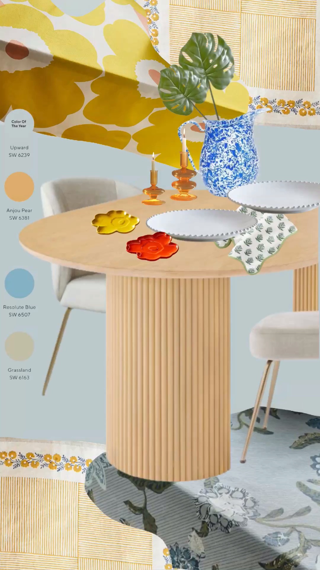Playful Springtime Table Setting | West Elm

#LTKparties #LTKVideo #LTKhome