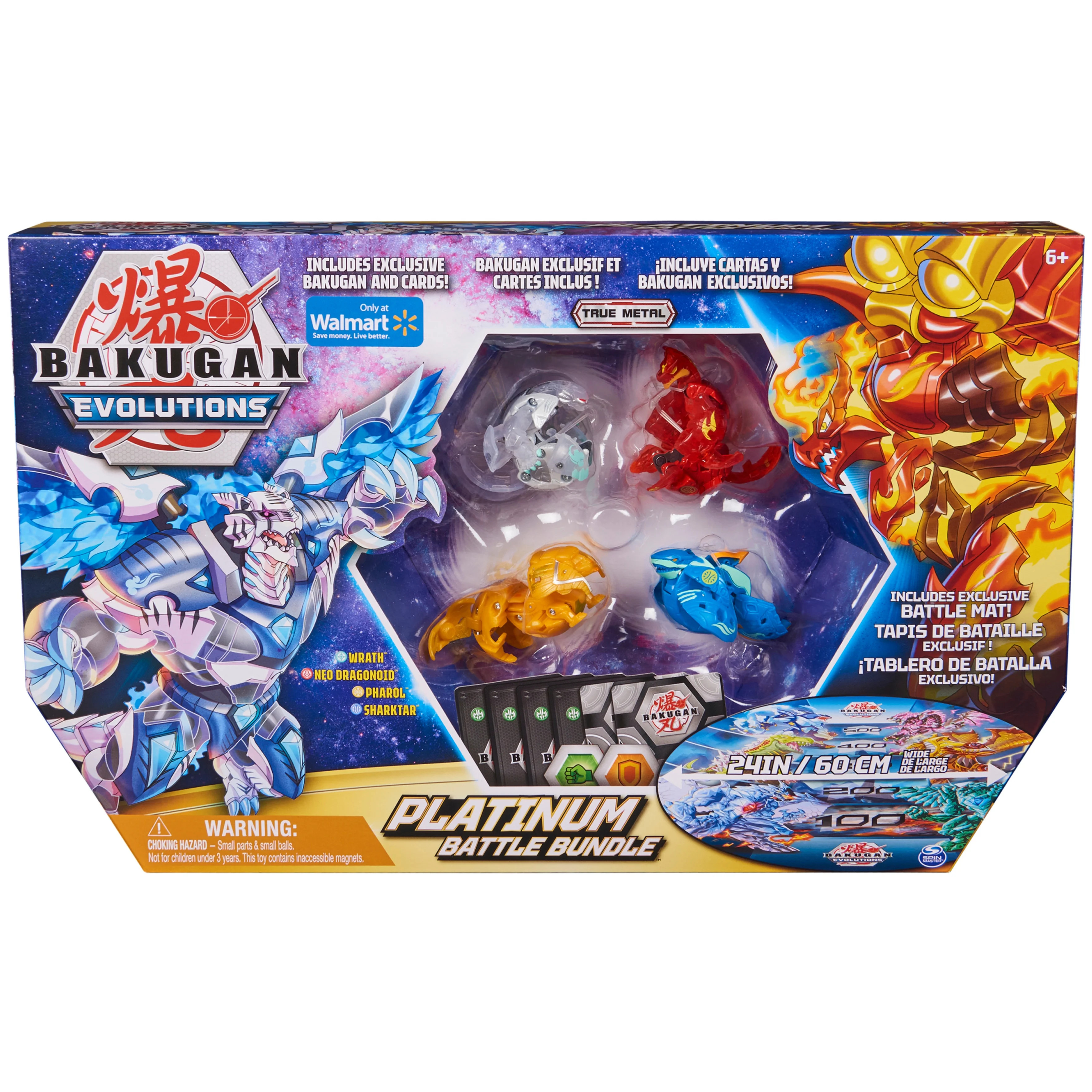 Bakugan Evolutions Platinum Battle Bundle (Walmart Exclusive) - Walmart.com | Walmart (US)
