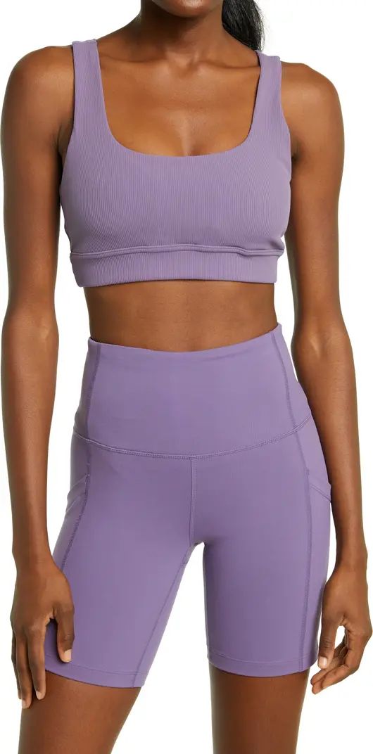 Live In Rib Sports Bra | Nordstrom