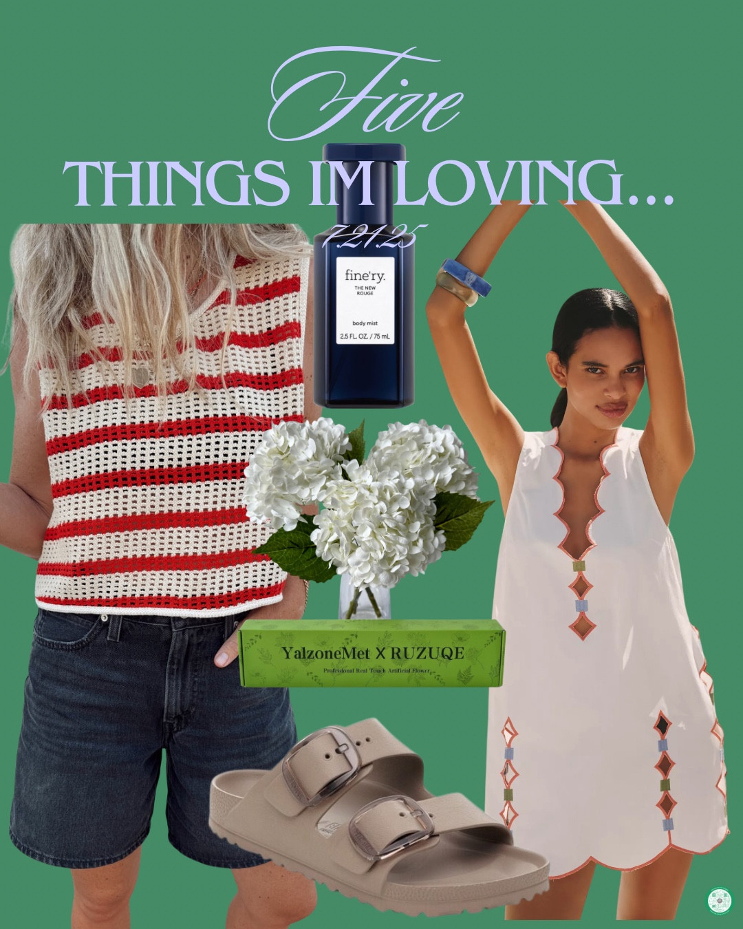 7.21.25
Five things I’m loving! 


#LTKSeasonal #LTKOver40 #LTKShoeCrush