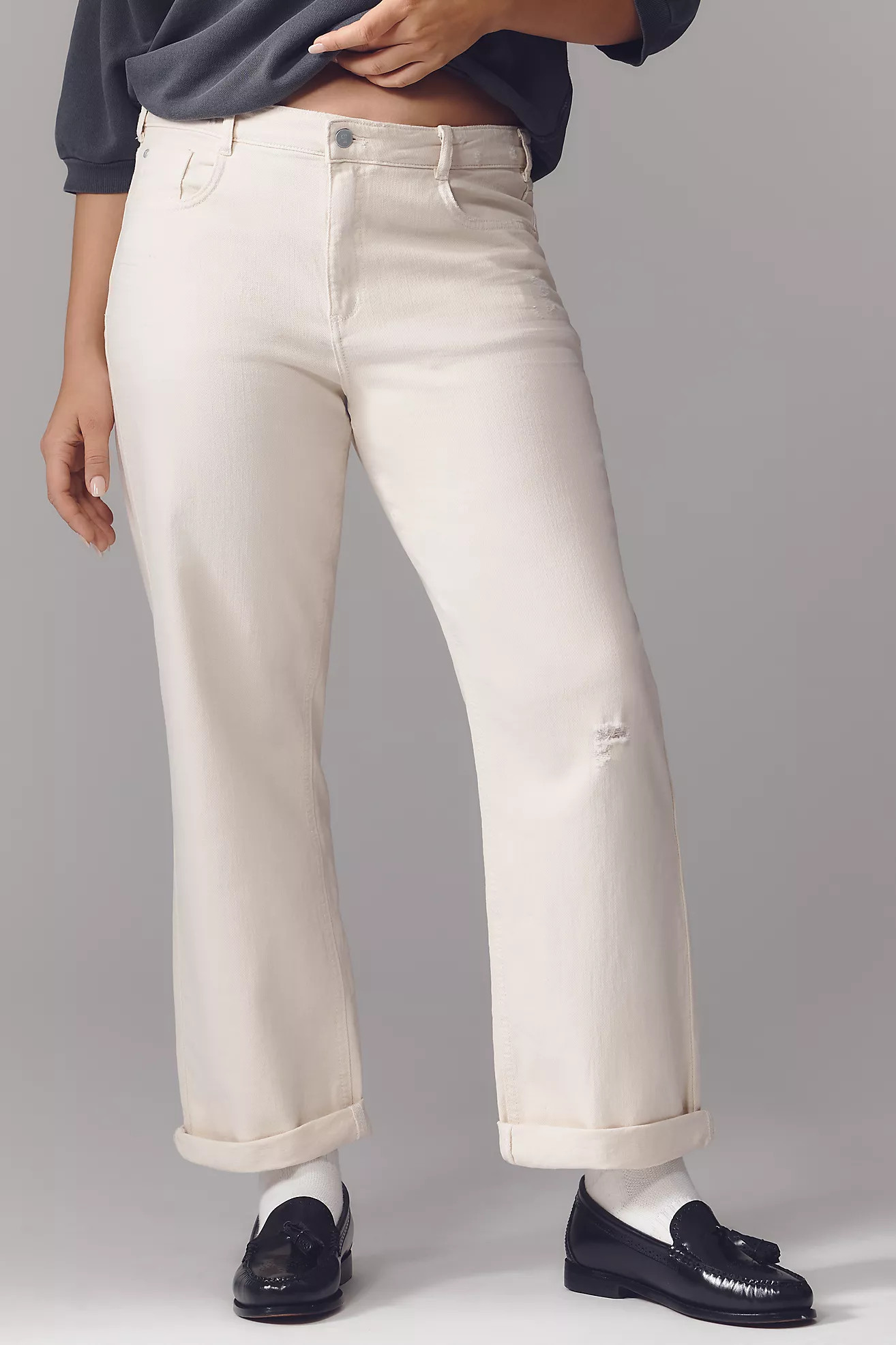 Pilcro Baggy Boyfriend High-Rise Relaxed Jeans | Anthropologie (UK)