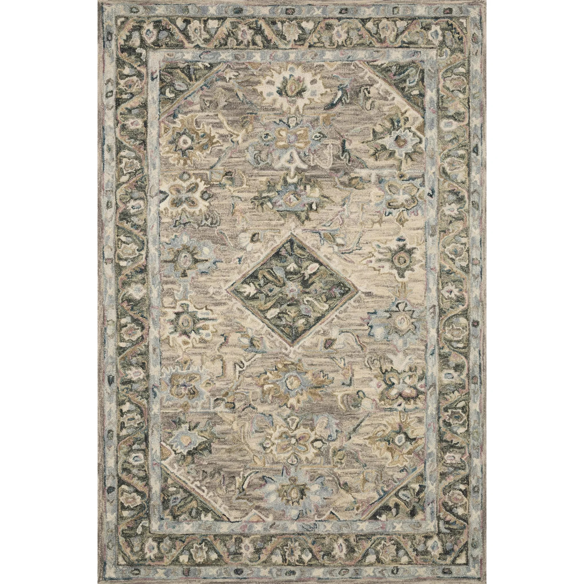 Loloi II Beatty Oriental Sky / Multi Area Rug - Walmart.com | Walmart (US)