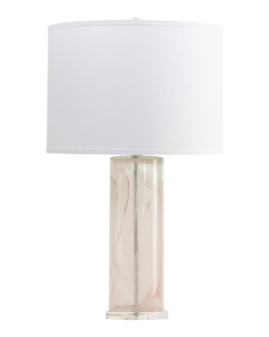 31in Dahlia Glass Table Lamp | TJ Maxx