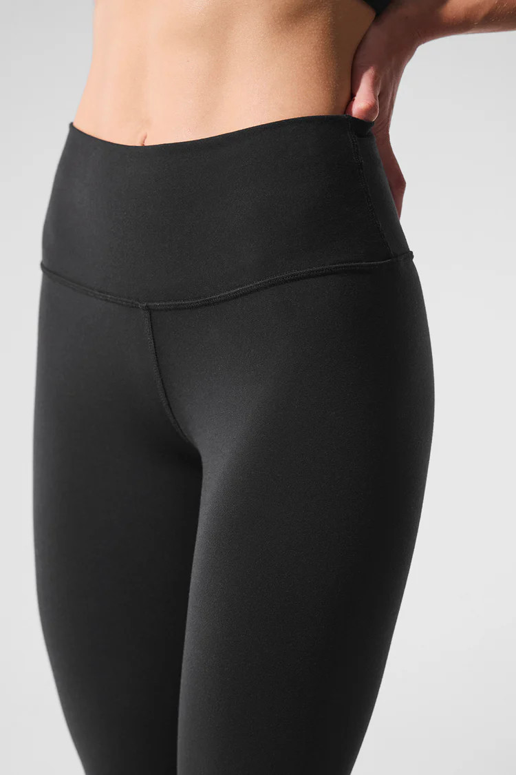 7/8 High-Waist Airbrush Legging - Black | Alo Yoga (US)