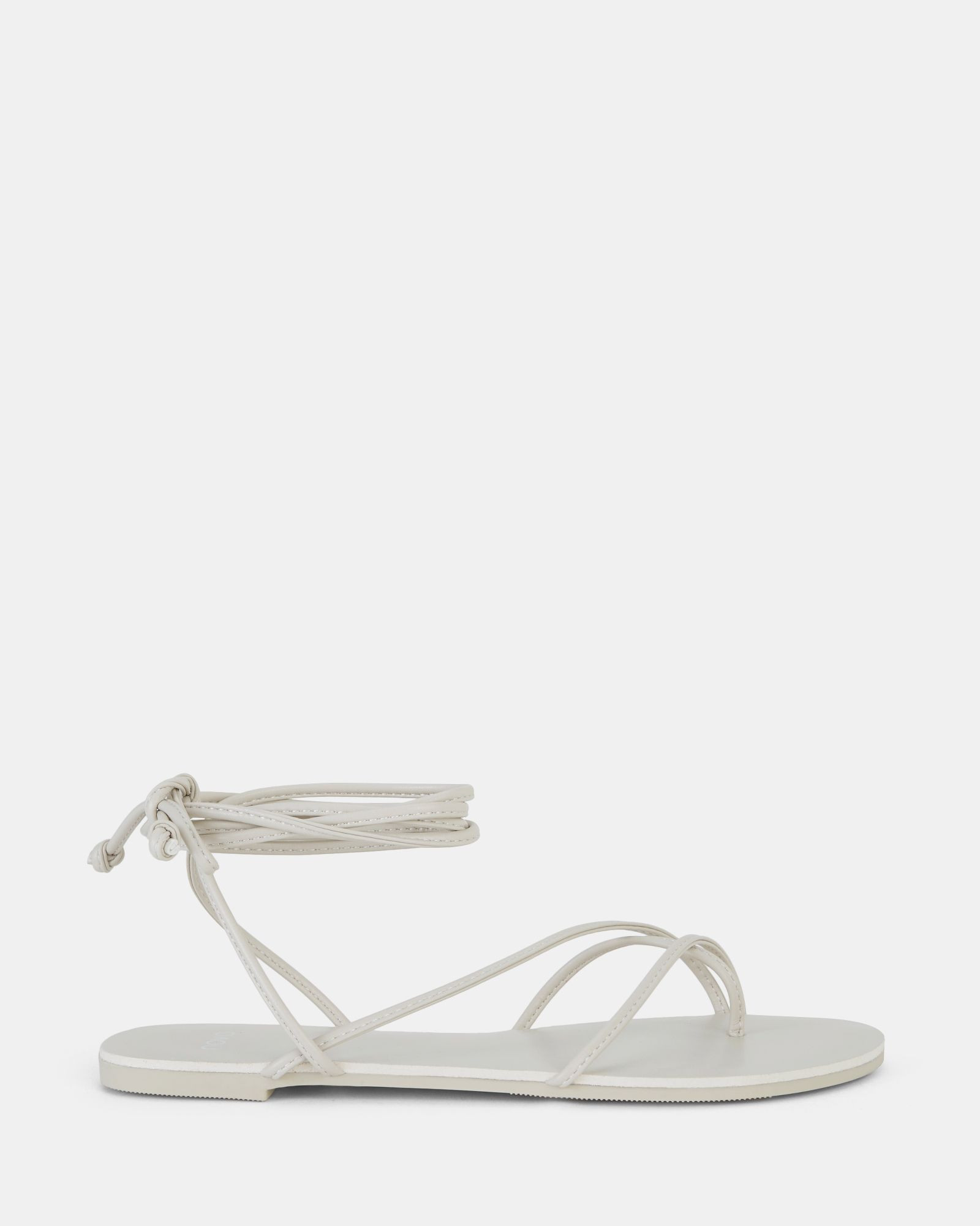 TRIESTE PORCELAIN Flat Sandals | Novo Shoes