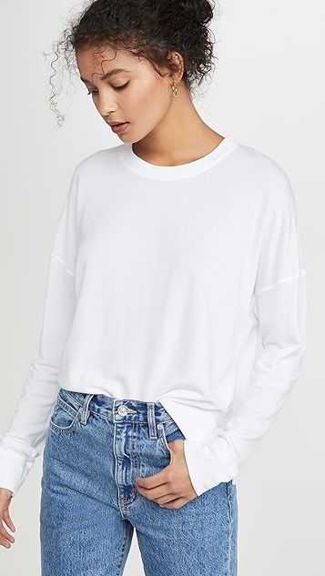 High Low Crew Sweatshirt | Shopbop