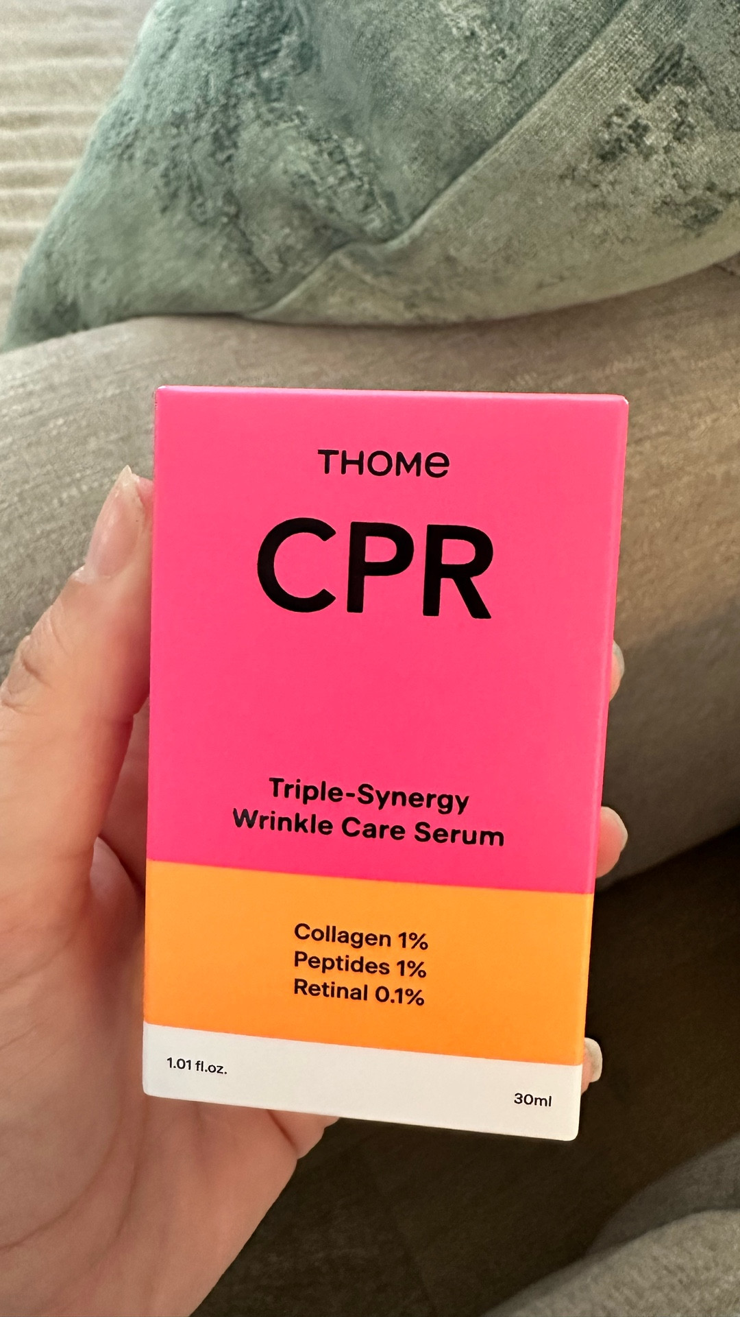 THOME CPR Serum - Collagen 1% + Peptide 1% + Retinal 0.1% Triple Synergy Mechanism, High Potency Firming Serum for Fine Lines & Wrinkles, Texture & Pore Refining, Korean Skincare
 

#LTKmorningroutine #LTKBeauty #LTKdayinmylife