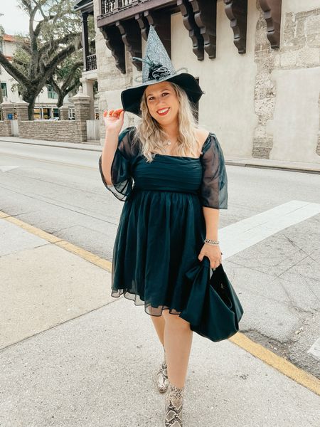 Closet staples, but make them witchy! 

#halloween #witch 

#LTKmidsize #LTKSeasonal #LTKstyletip