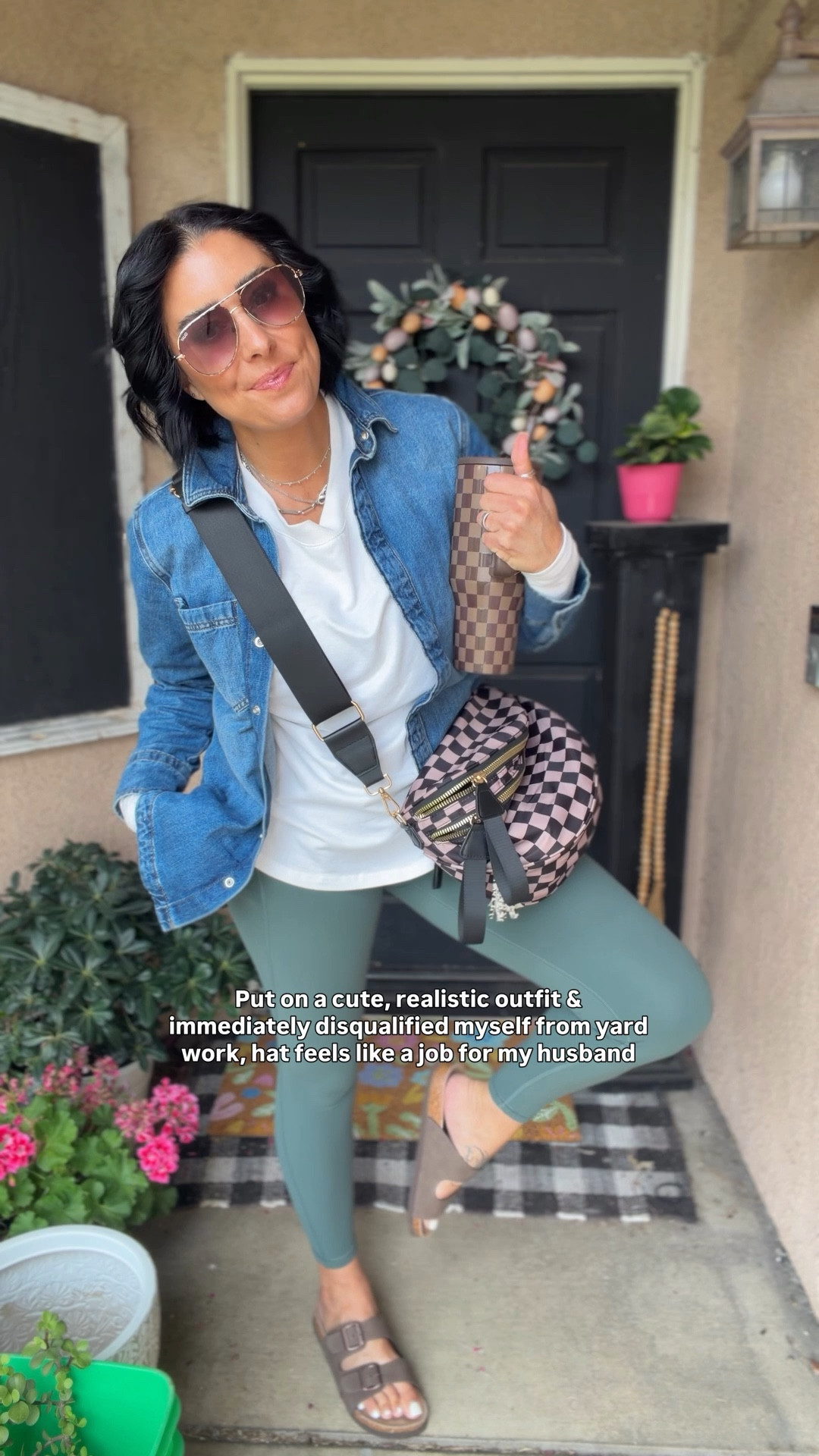 Cute, comfy, and actually flattering 🙌🏼
Walmart jean jacket = steal
Leggings = wear on repeat
Everything’s linked in my LTK

#LTKSaleAlert #LTKOver40 #LTKootd