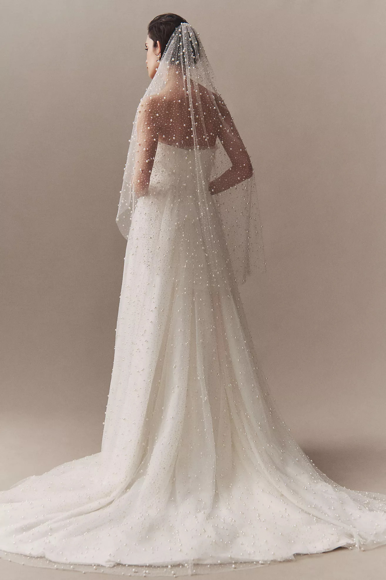 Theia Cascade Veil | Anthropologie (US)