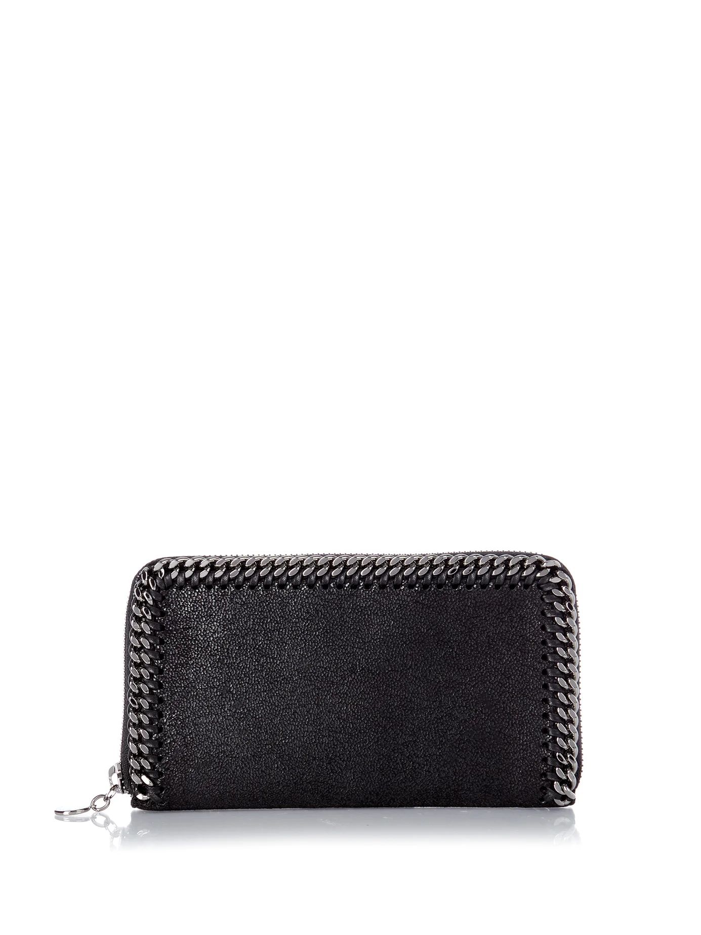 Falabella zip-around faux-suede wallet | Matches (US)