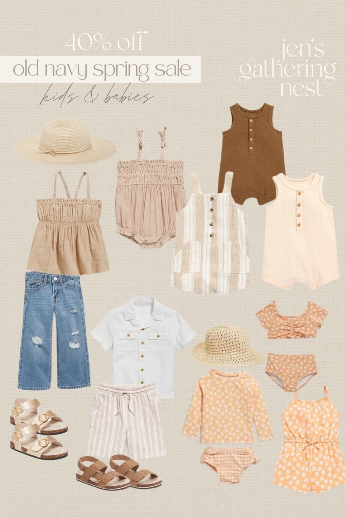 Old navy spring sale // babies and kids #toddler #kids #girls #boys #vacay #okdnavy #sale 

#LTKunder50 #LTKfamily #LTKkids