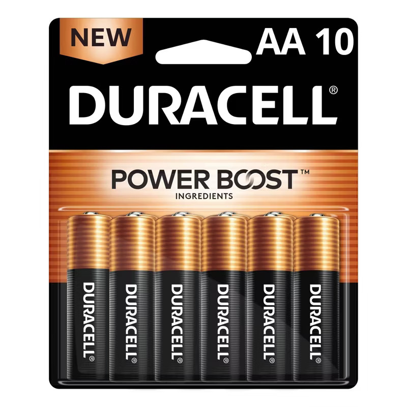 Duracell Coppertop AA Batteries - 10 Pack Alkaline Battery | Target