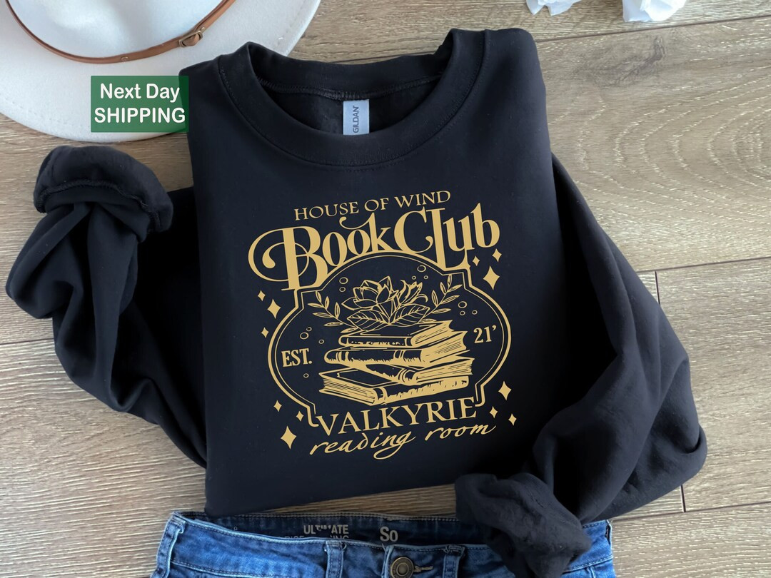 House of Wind Library Velaris Sweatshirt, Acotar Book Club Sweatshirt, Night Court Sarah J Maas T... | Etsy (US)