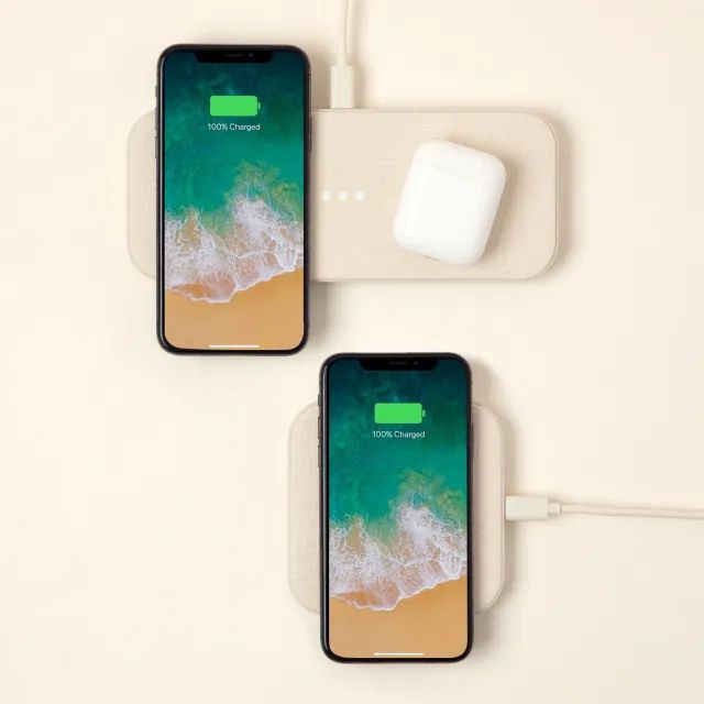 Linen Wireless Phone Charger | UncommonGoods