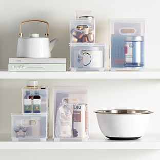 Medium STAK Bin Clear | The Container Store