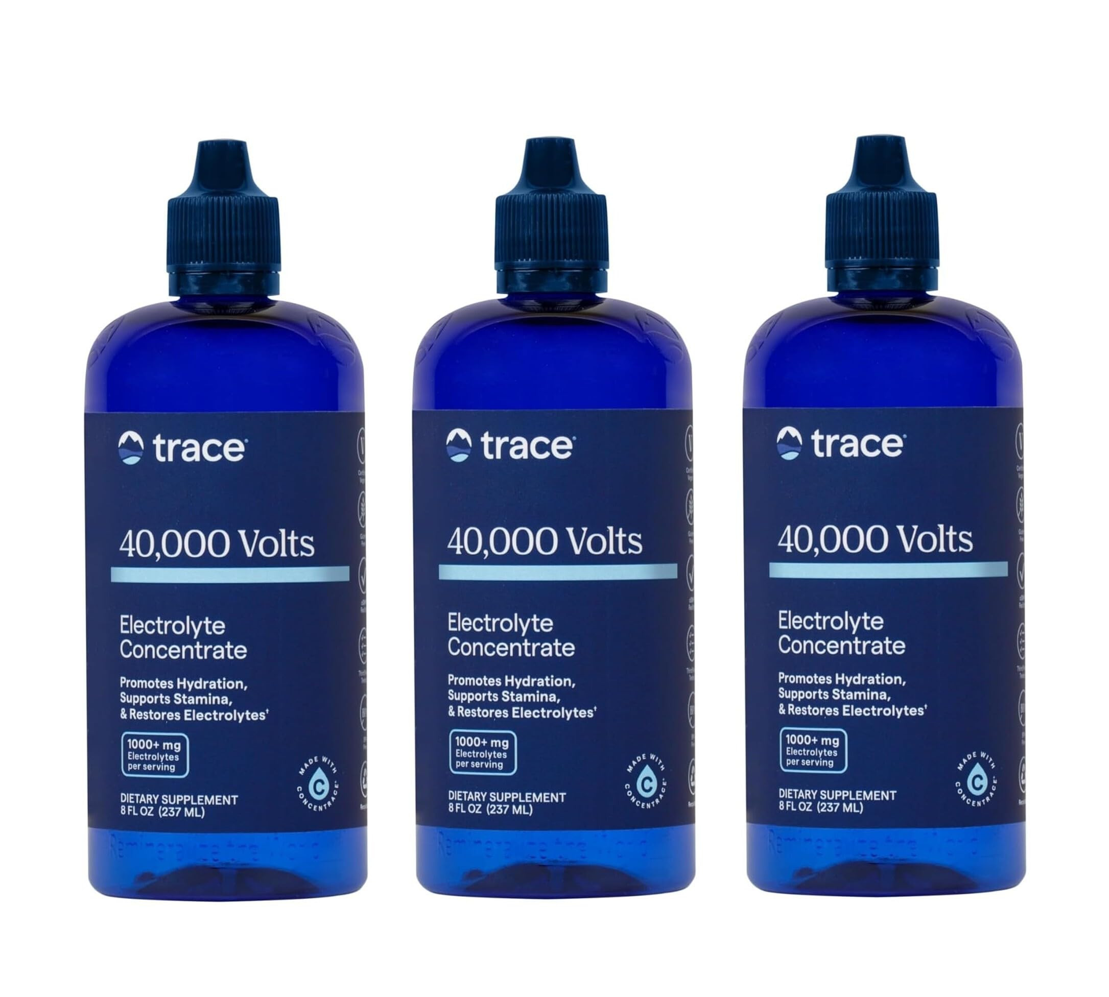 Trace Minerals 40,000 Volts - Concentrate Supplement Drops for Electrolyte Support - Support Musc... | Amazon (US)