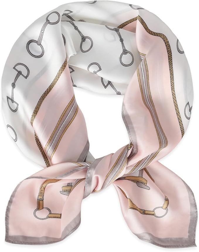 Relang Fashion Silk Satin Head Scarf for Women Hair Bandana Hair Scarf Wrap Neck Scarf for Women ... | Amazon (US)