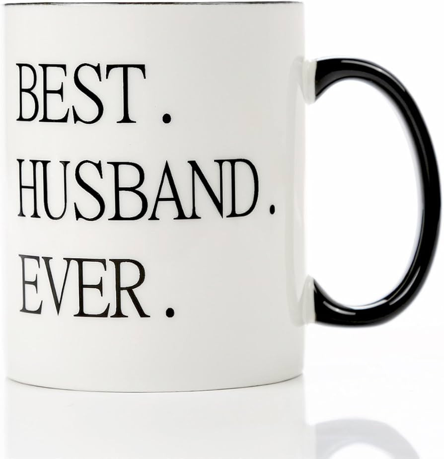 Gifts For Husband-Best Husband Ever Coffee Mug 11 oz Ceramic cup, Funny Birthday Wedding Annivers... | Amazon (US)