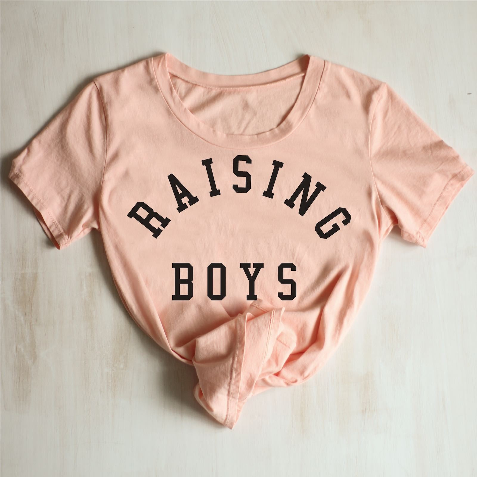 Women's "Raising Boys®" Tee | Ford and Wyatt