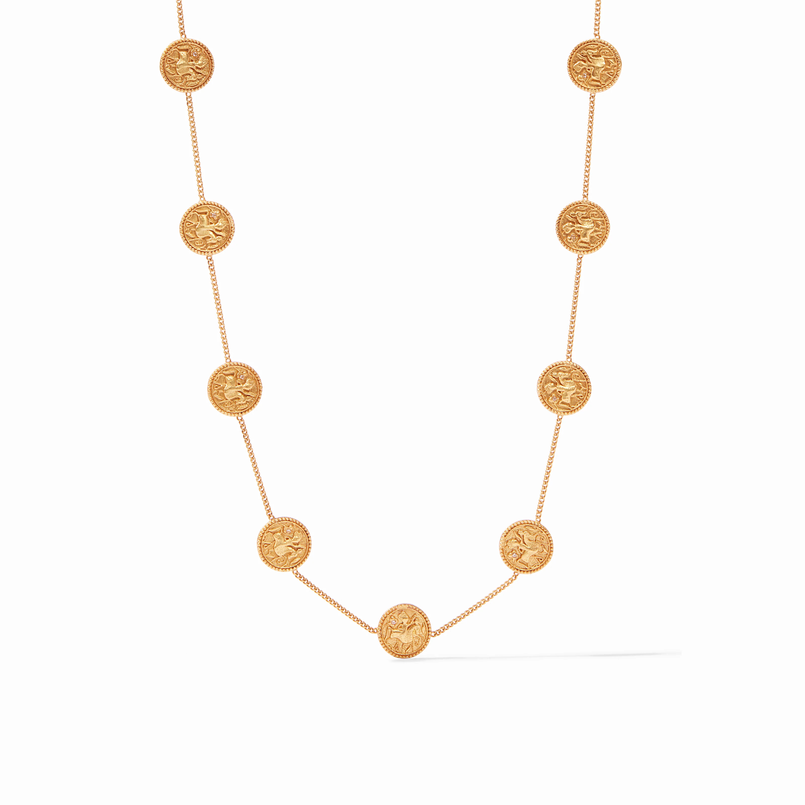 Coin Demi Station Necklace | Julie Vos