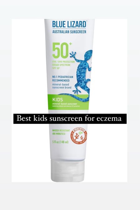 Number 1 sunscreen for kids with eczema 

#LTKKids