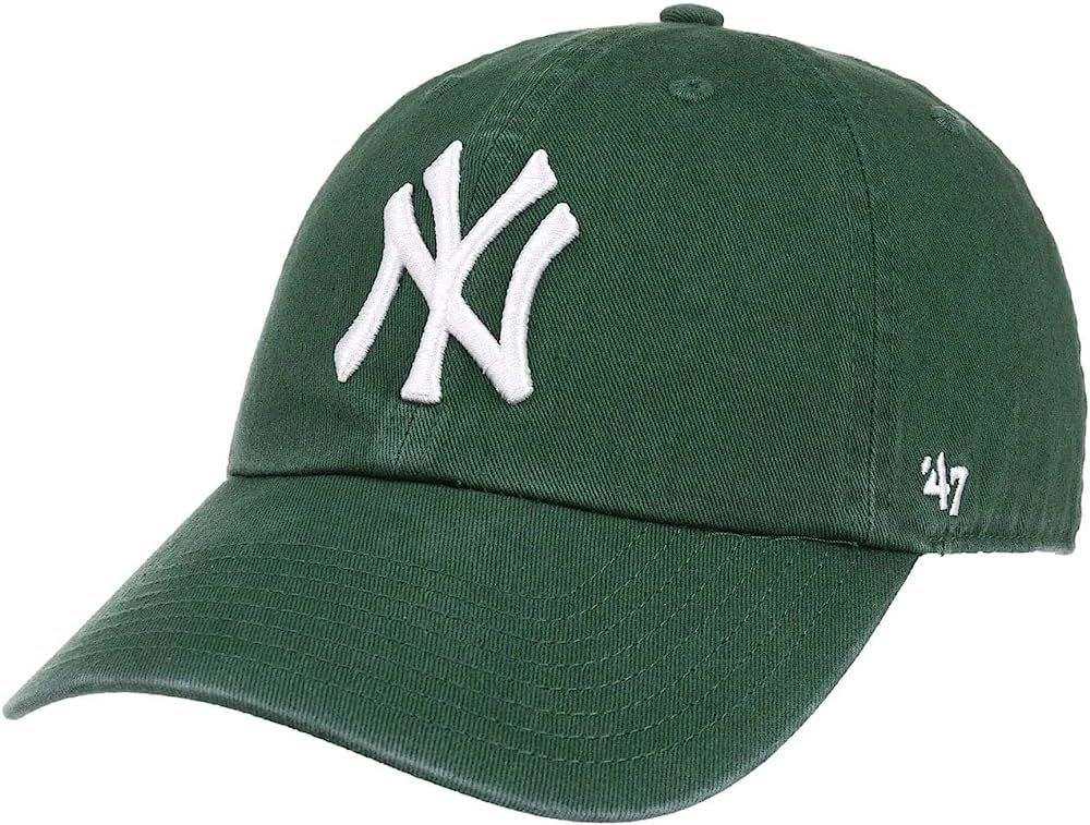 '47 New York Yankees MLB Clean Up Khaki Adjustable Cap | Amazon (US)