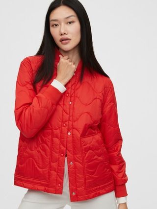Upcycled Quilted Puffer Jacket | Gap (US)