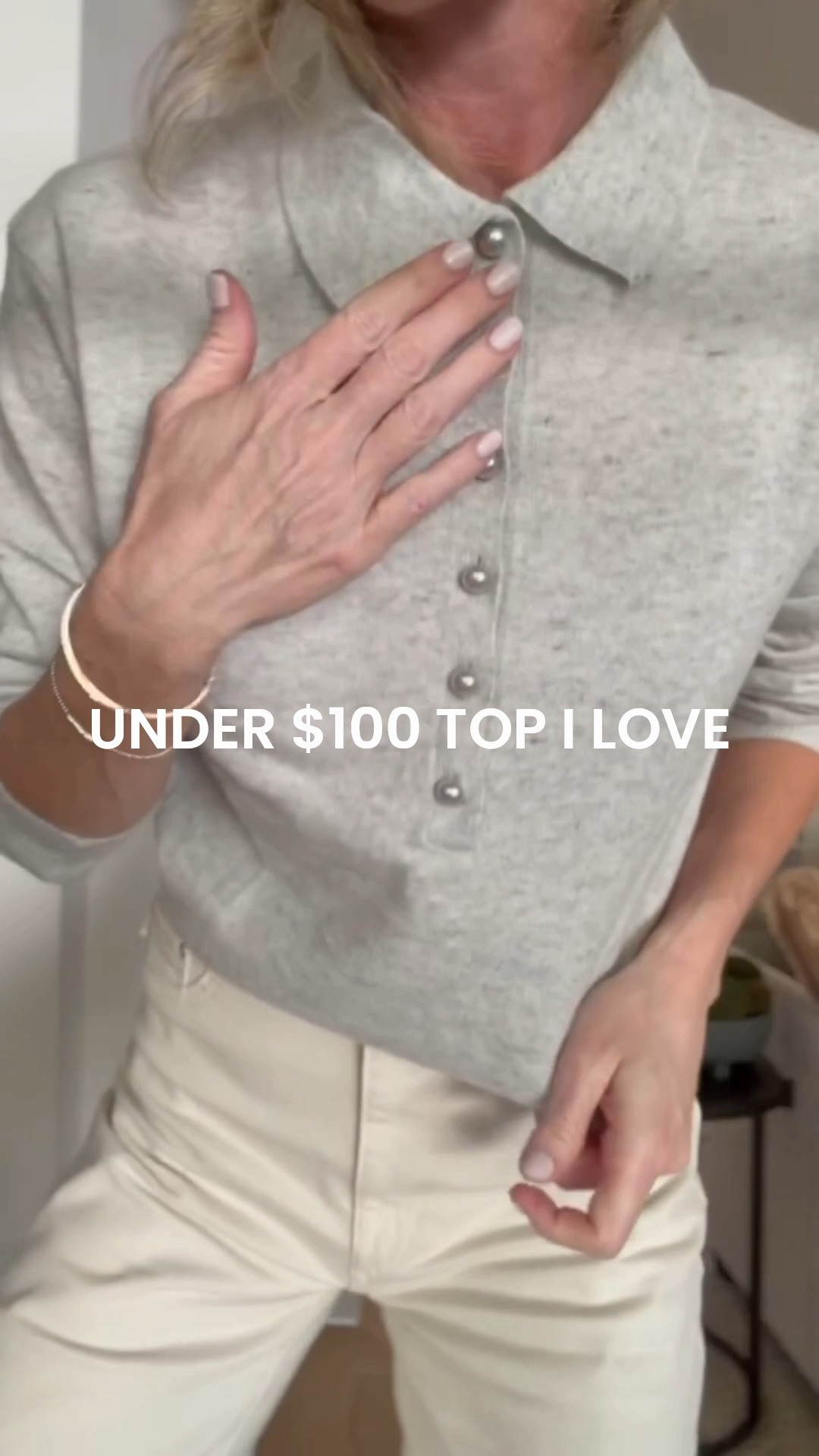 Wearing size S in top and 26 in jeans!