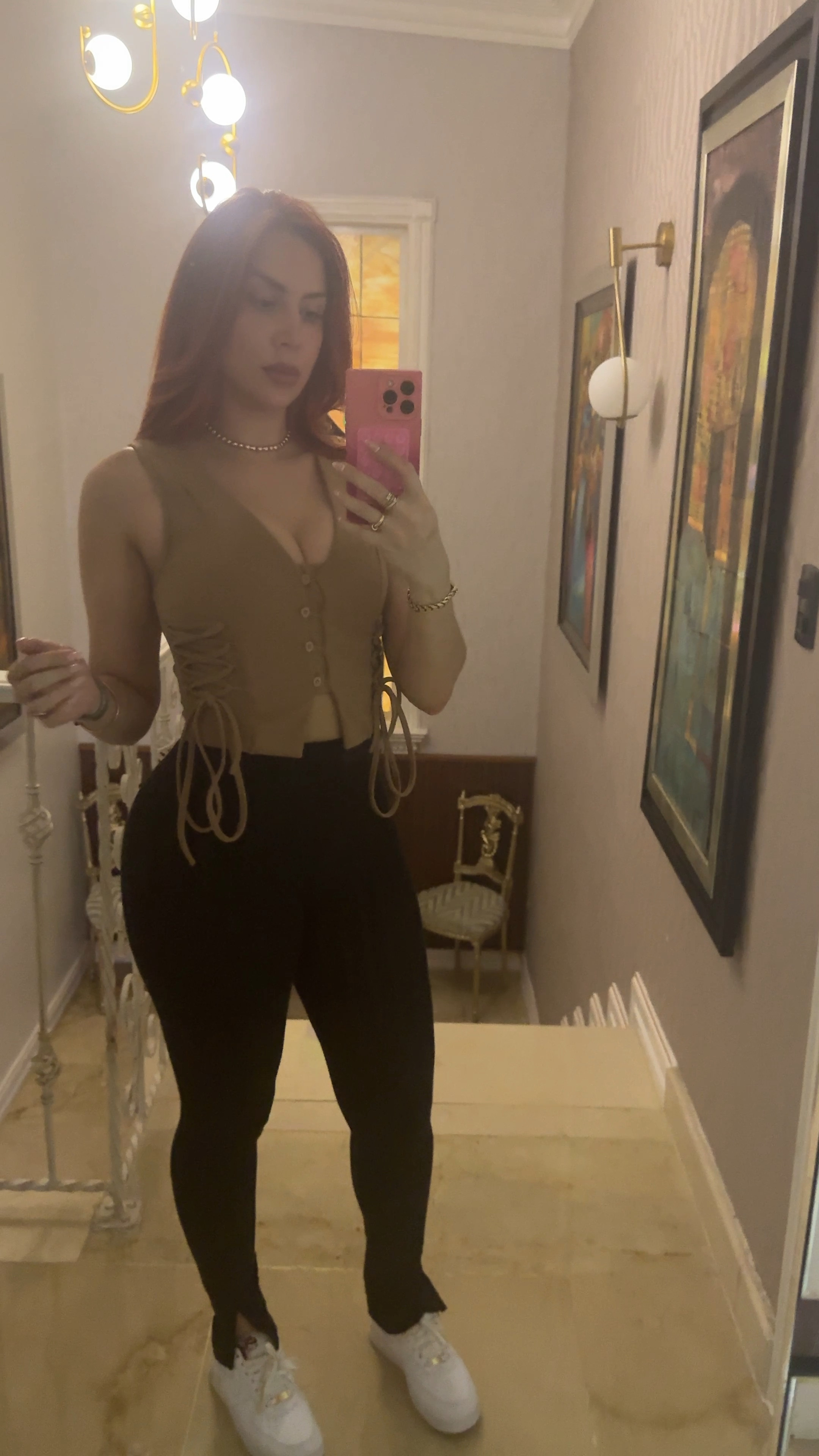 🤎 
Blusa y Pantalón size Small