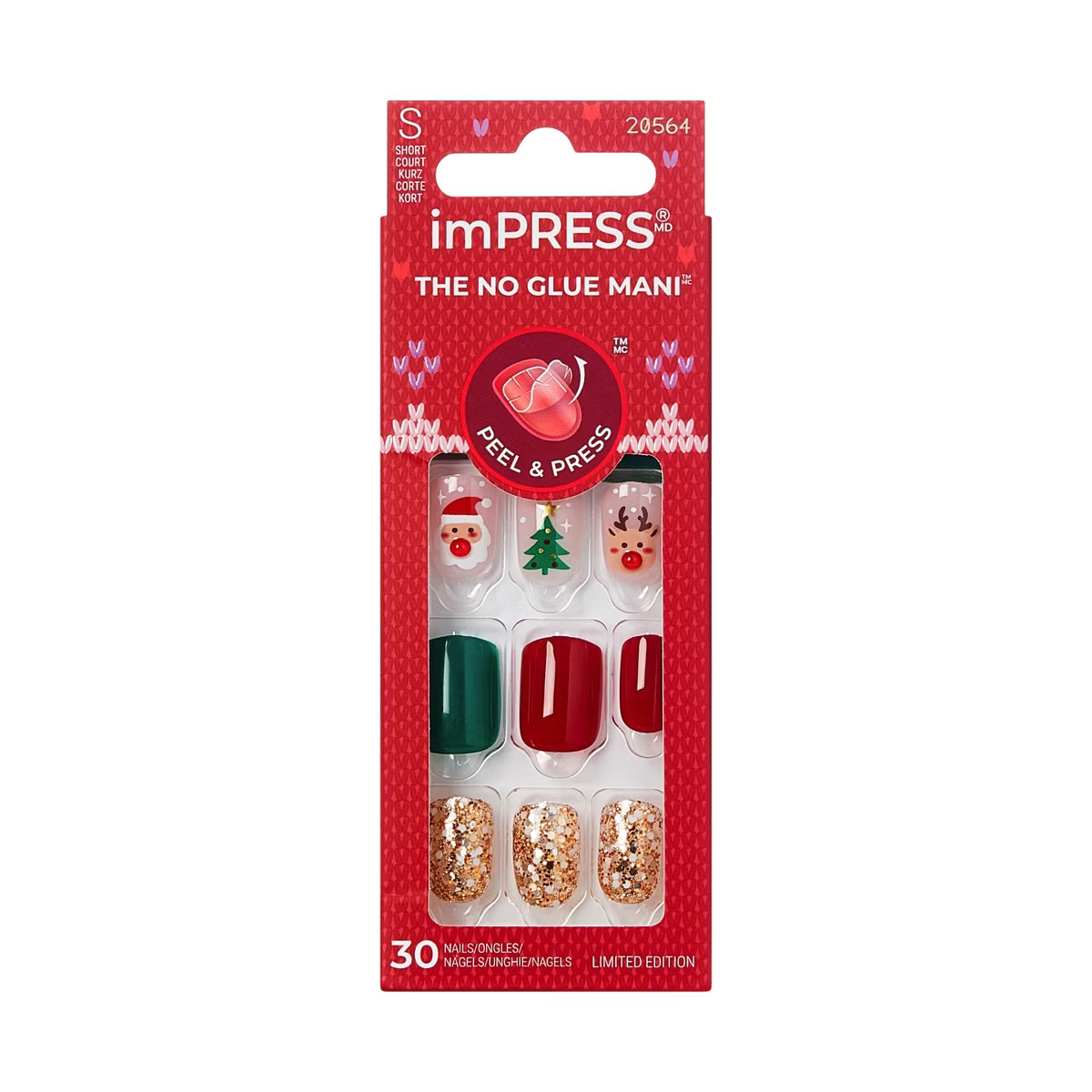 imPRESS Press-On Manicure No Glue Fake Nails - The Magic - 33ct | Target