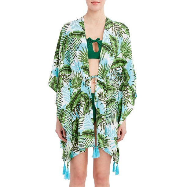 BCBG Paris Womens Kimono Cover Up - Walmart.com | Walmart (US)