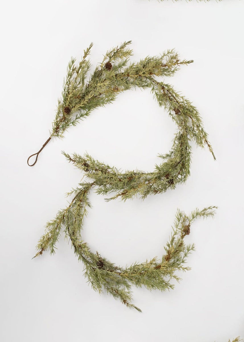 Artificial Cedar Winter Garland - 84 | Afloral