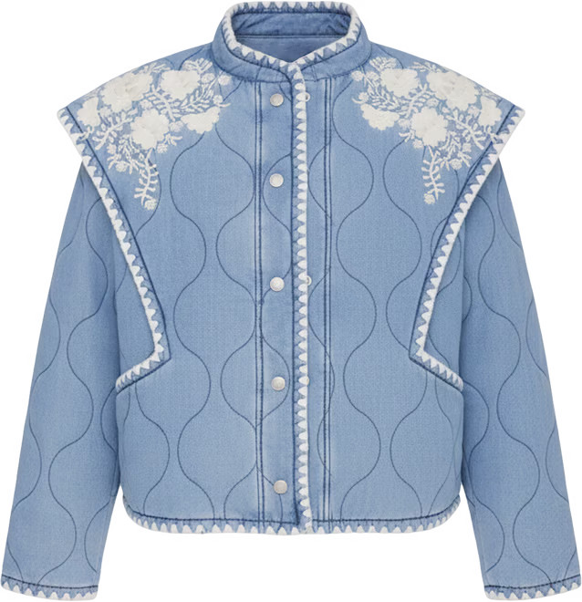 Avec Les Filles Women's Shoulder Flang Quilted Jacket - Macy's | Macy's