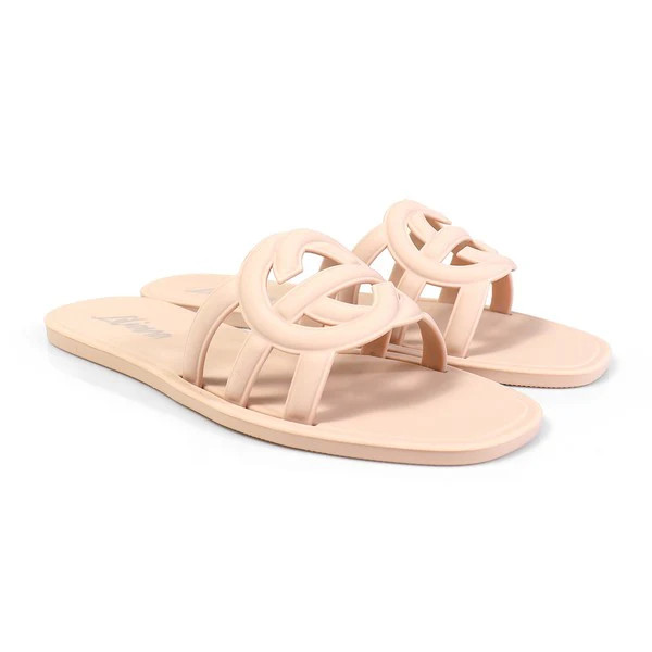 PREORDER!! Icon Jelly Sandals in Nude | Glitzy Bella