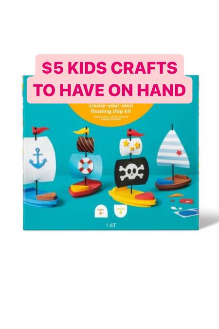 I love grabbing a few of these $5 kids crafts to have on hand for rainy days and afternoon activities. Linked some of our favorite ones so far!

#LTKxTarget #LTKfindsunder50 #LTKkids