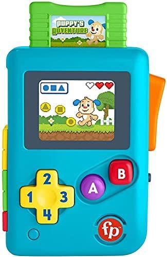 Amazon.com: Fisher-Price Lil’ Gamer Learning Toy, Pretend Handheld Video Game Toy with Music an... | Amazon (US)