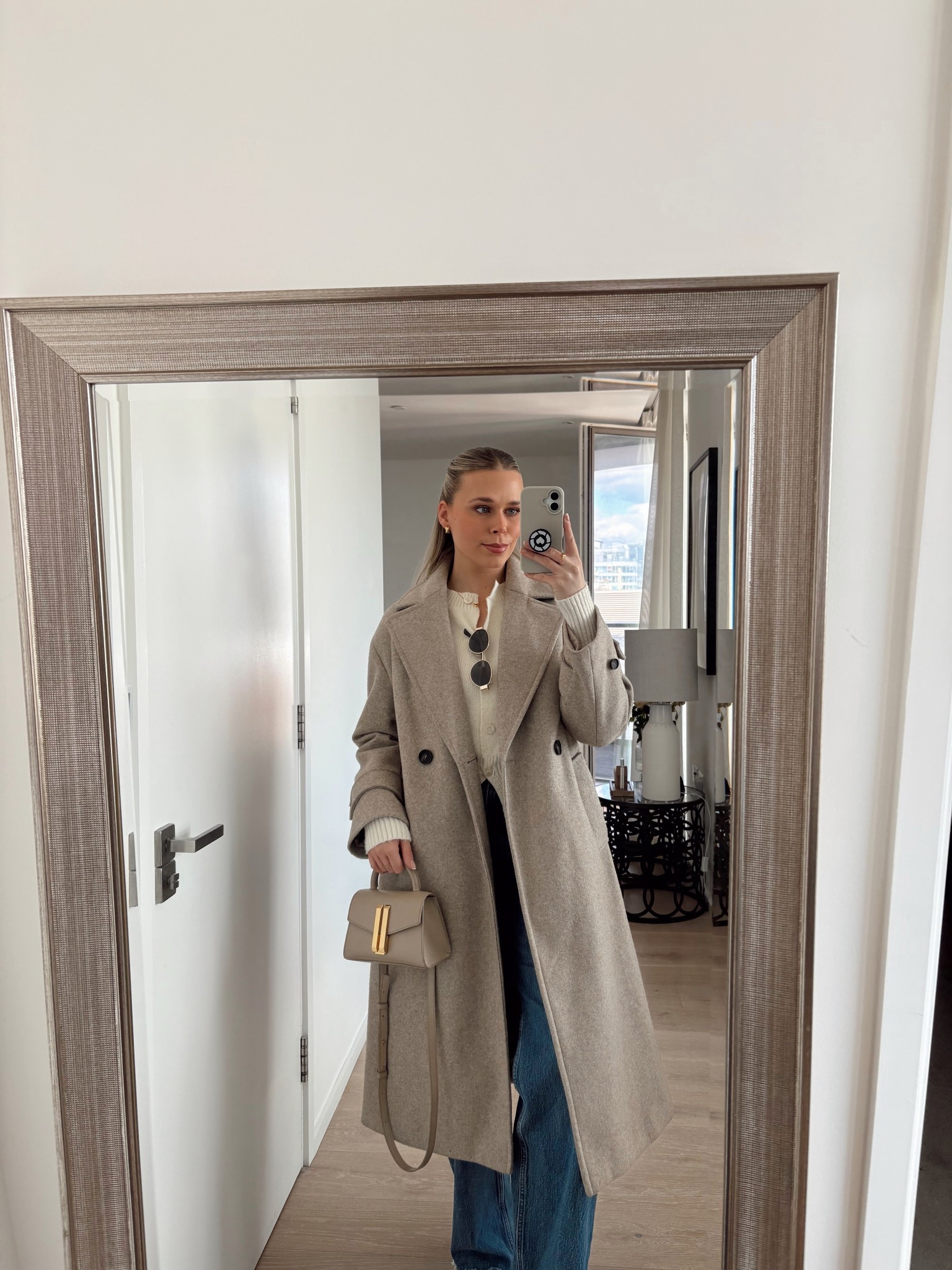 Sunny Saturday outfit 🫶🏼

Neutral outfit, transitional style, Zara coat, spring outfit, casual ootd 

#LTKstyletip #LTKspring #LTKuk